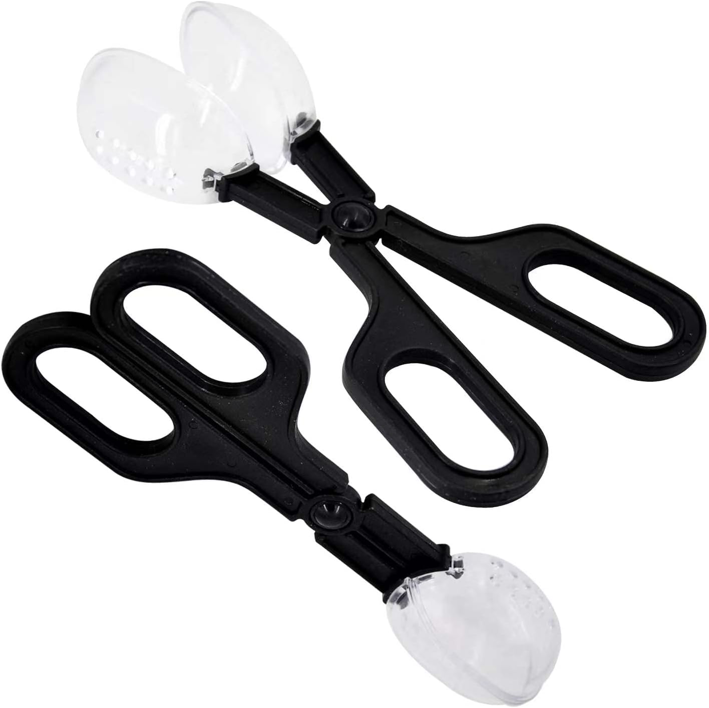 2Pcs Reptile Feeding Tool, Cleaning Supplies Scooper clamp