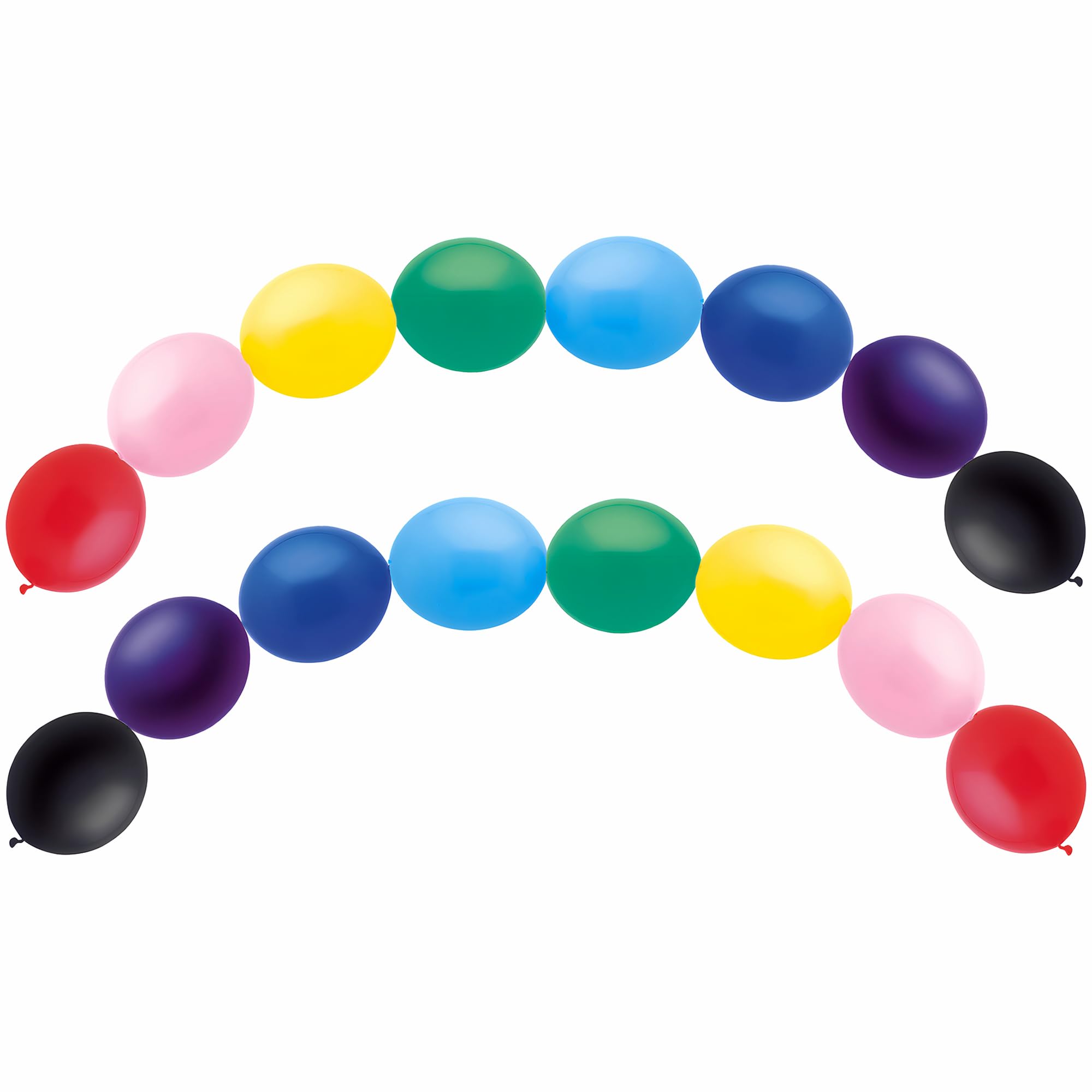 Linking Latex Balloons - 12" | Assorted Color | 15 Pcs.
