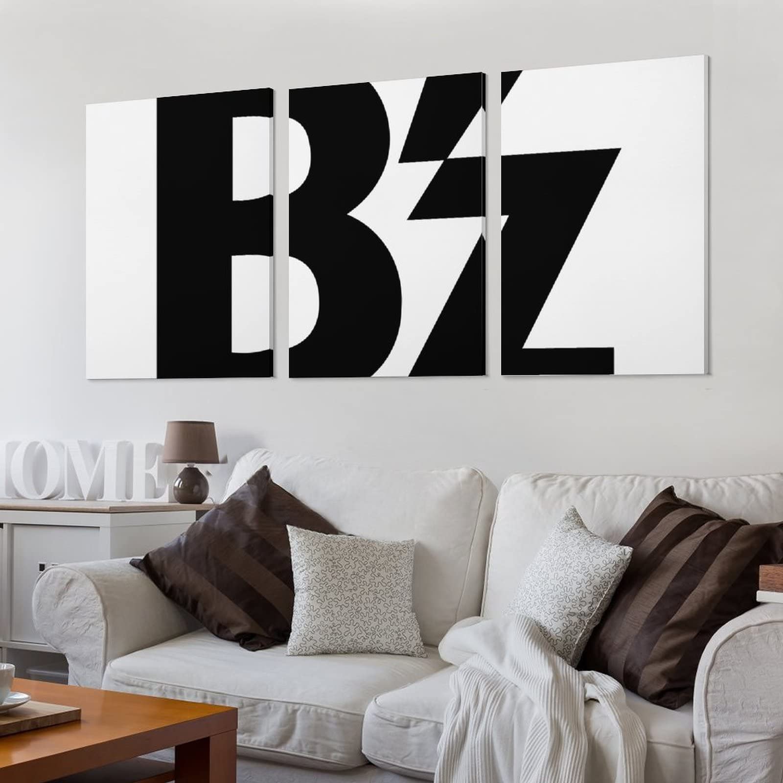 Amazon｜3枚パネルセット B'z 絵画 壁掛け アートパネル 特大 ポスター