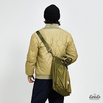 Amazon | [karaku] 中綿 ジャケット メンズ キルティング 中綿フライト