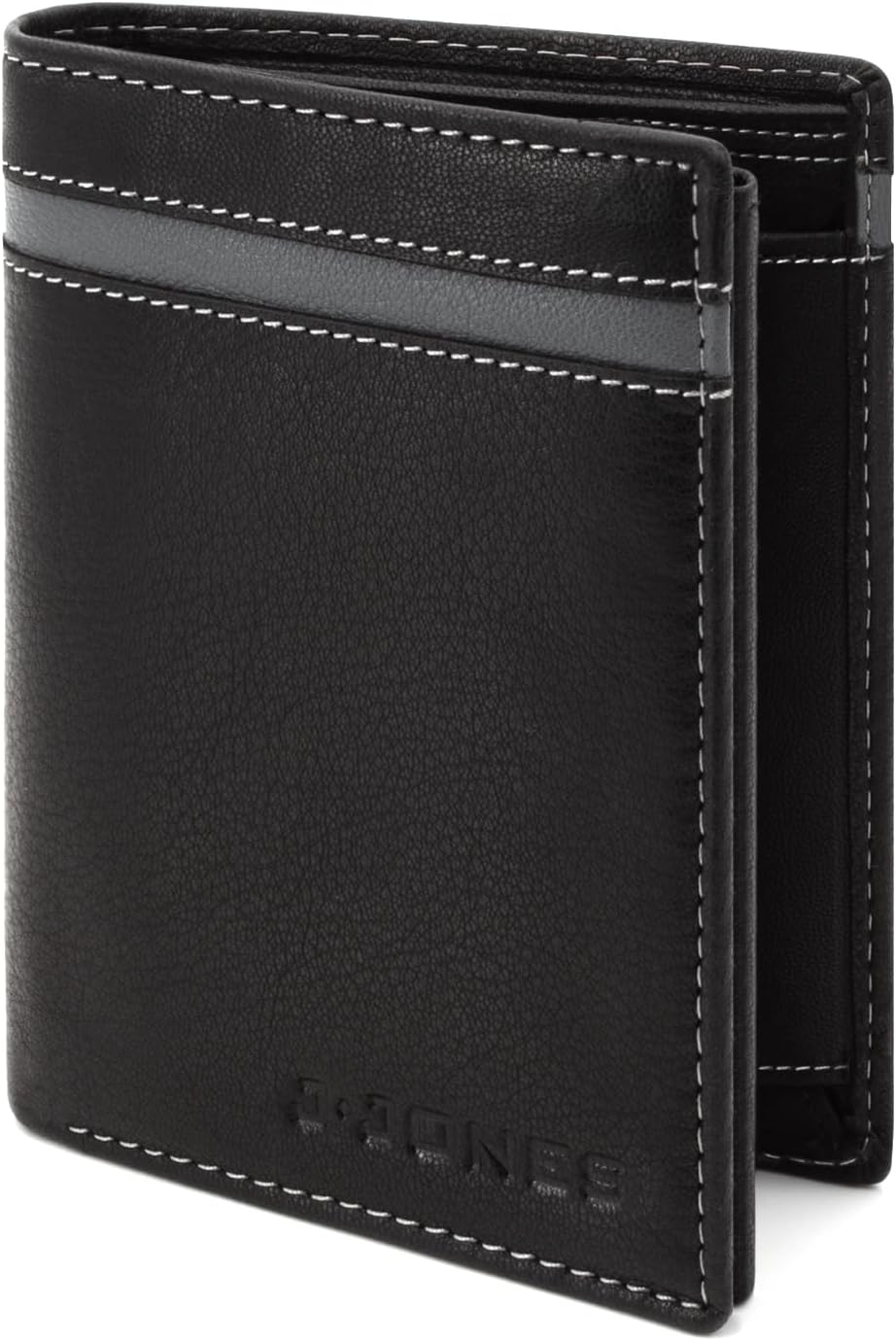 ekavale Wallet 5543, black / grey, ID pocket