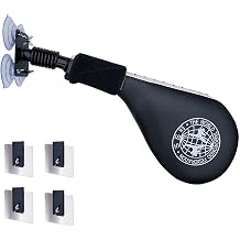 Wing Chun Dummy Kids Adult Taekwondo Kick Pad/Martial Arts Equipment, Wing Chun Kung Fu Practice Dummy Wall Mount, Boxing Thai Kick Exercise Pads, Free Combination Size A Target