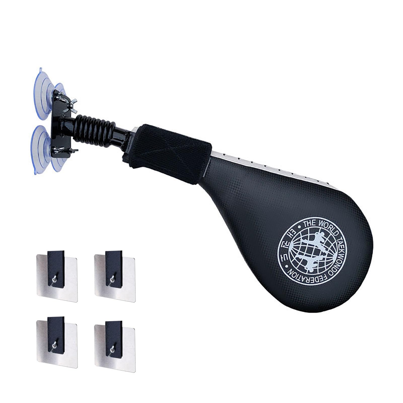 Pad Da Calcio Taekwondo Montaggio A Parete - 3 Bersagli Con Molle, Per Allenamento Arti Marziali E Boxe - Foto 12