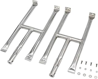 Burner Tube Set for Blackstone 22 Inch Table Top Griddle, Set of 2 Stainless Steel Grill Burner Tubes with Screws