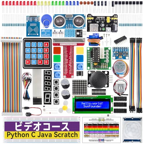 その他 SunFounder Kit Raspberry Pi 5 8gb Amazon.co.jp: SunFounder Starter Electronic Kit for Raspberry Pi