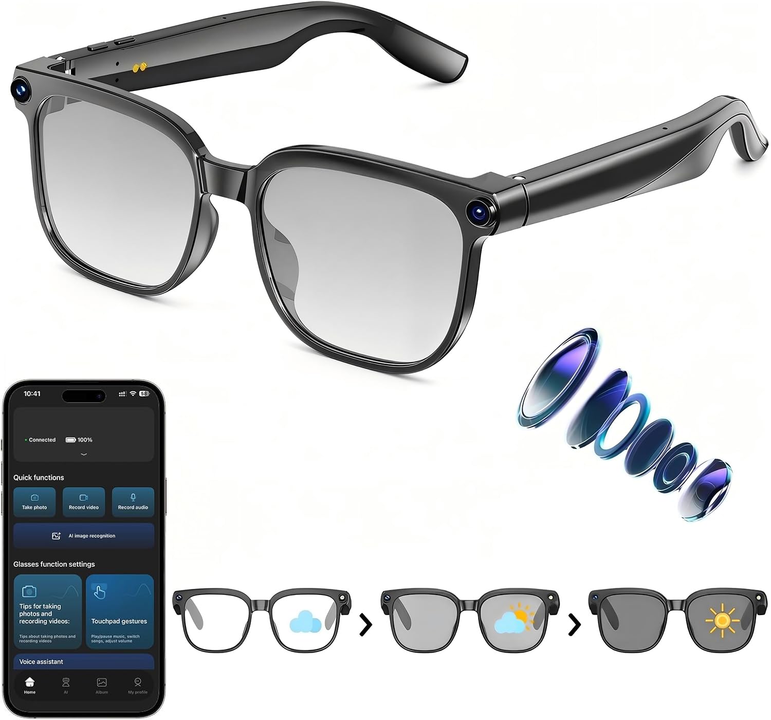 Cyan AI Smart Glasses