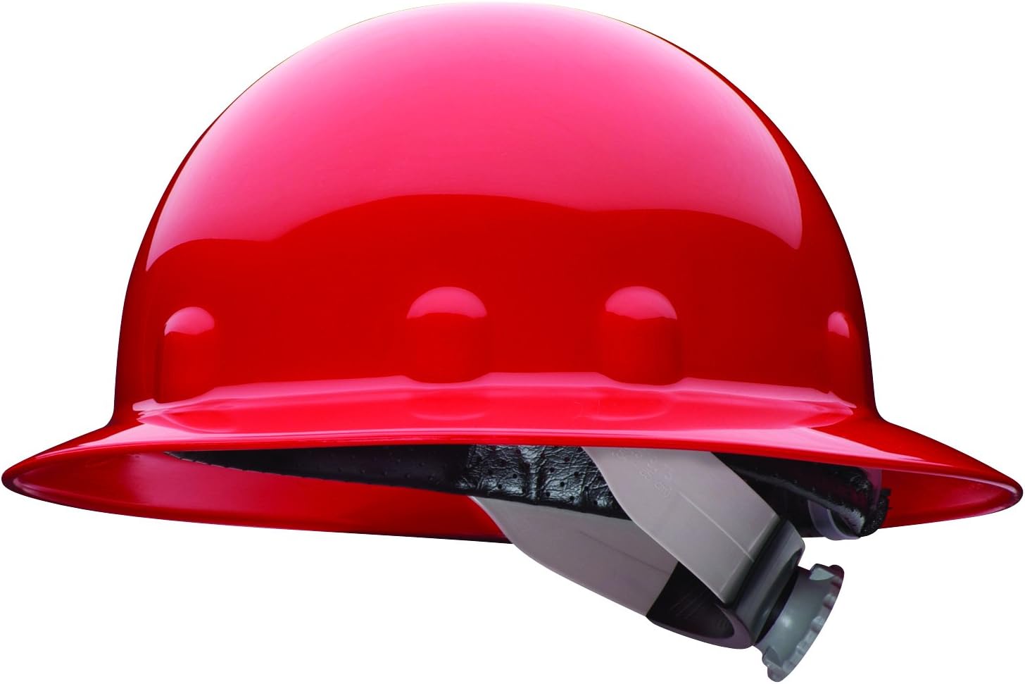 Fibre-Metal by Honeywell E1SW15A000 Super Eight Full Brim Swing Hard Hat, Red, Medium