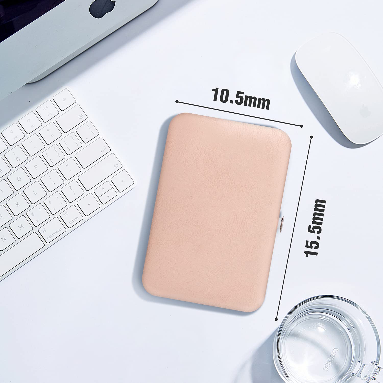 VKK Manicure and Pedicure Set, Nail Care Case, Kit of 18 Personal Care Tools (Pink) : Beauty & Personal Care