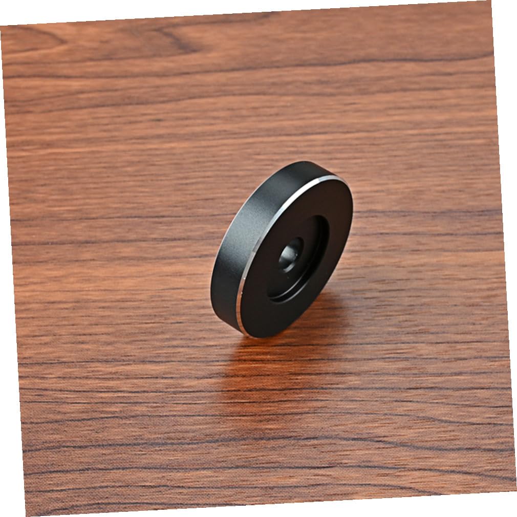 Uonlytech 4pezzi Adattatore Per Giradischi Alluminio Accessorio Per Lettori Di Vinile Design Pratico e Resistente Facilita Ascolto Della Musica Compatibile Con Dischi Vinile
