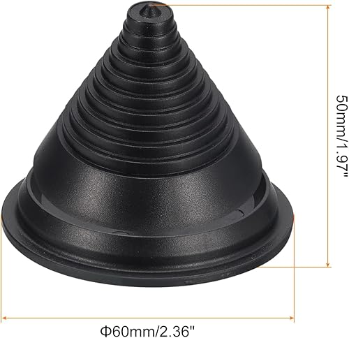 Miniatura 2 de uxcell Equilibrador de cuchillas para cortacésped, equilibrador universal de plástico para afilar después de afilar para cuchillas de cortacésped,