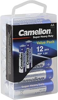 بطاريات زنك-كربون شديدة التحمل - طاقة أقتصادية (عبوة واحدة AA)