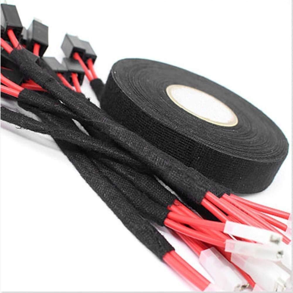 Nastro per Ufficio Nastro in Tessuto per Cablaggio Automobilistico 19/25 Mm Nastro per Cablaggio Interno Resistente al Calore Nastro in Flanella Colla per Alte Temperatu,25mm-One Size
