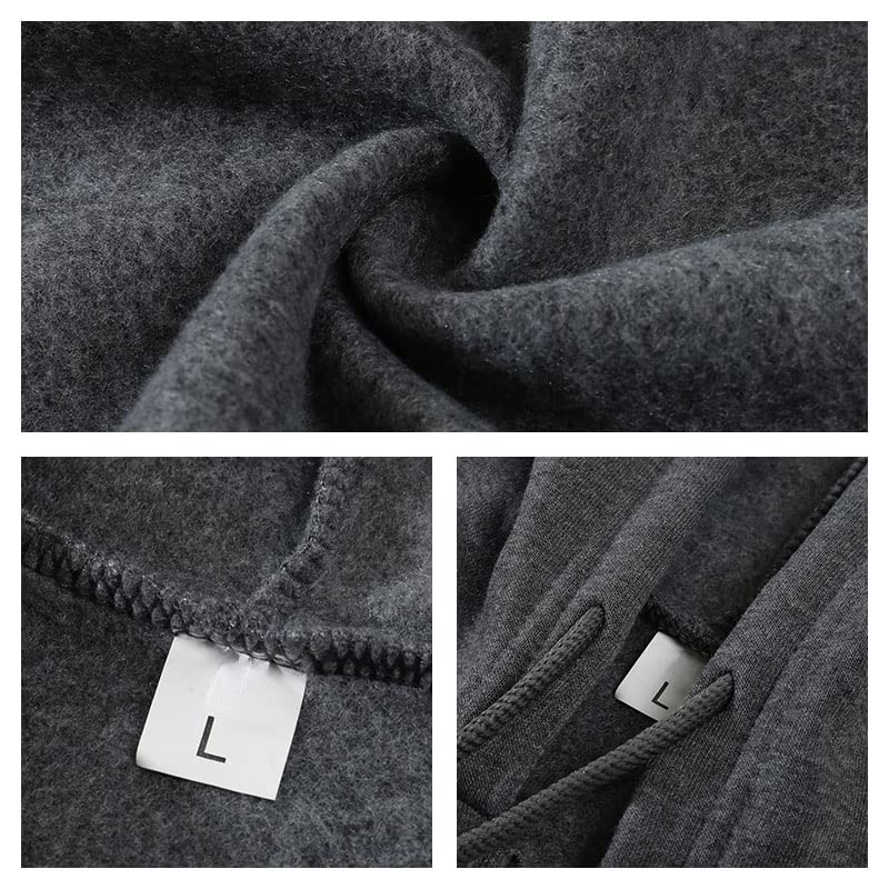 GIOPSQ Ensemble de survêtement pour hommes PO.RN_HUB Jogging Suit Veste à capuche Pantalon Ensemble à capuche Sportswear Mode/B/XS