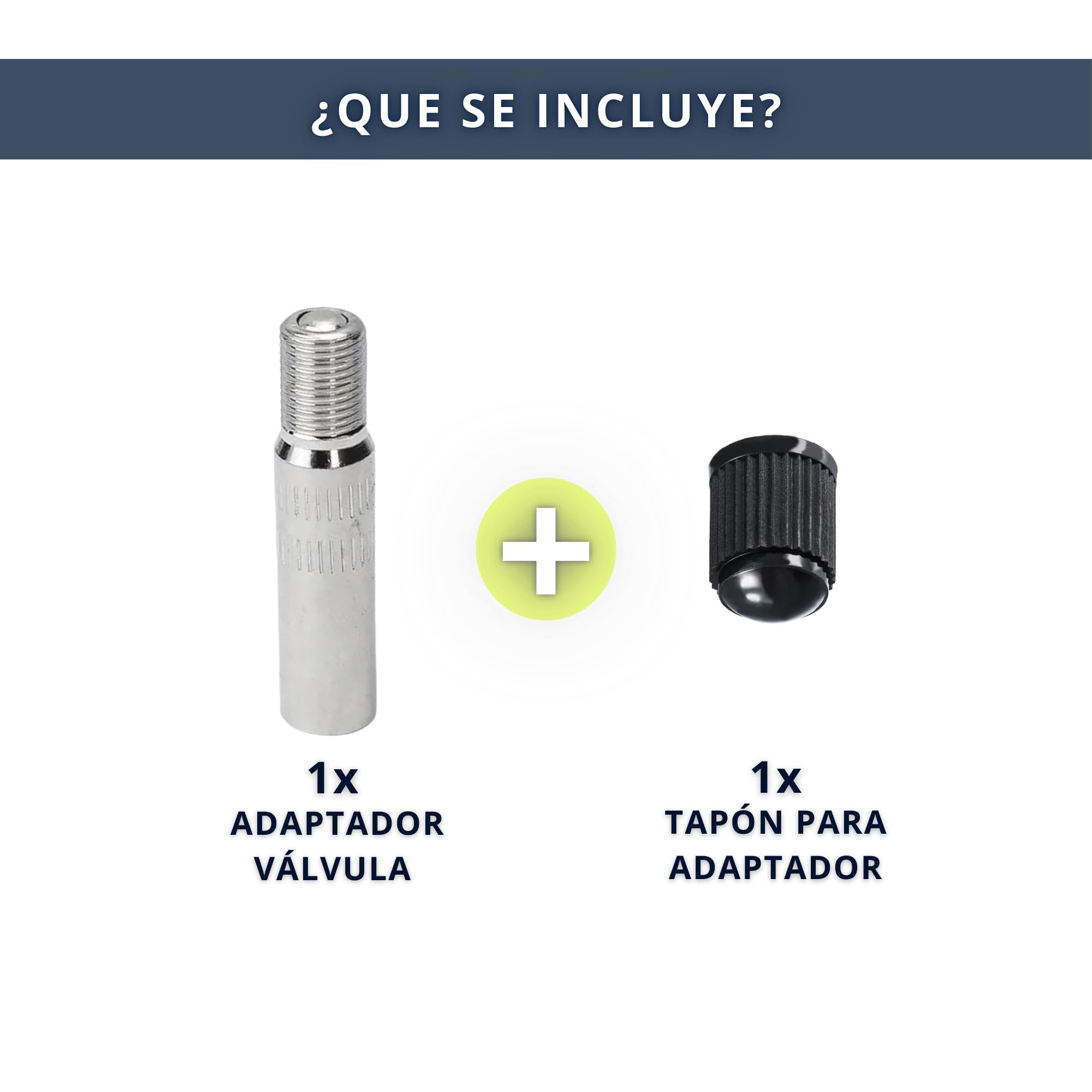 Adaptador de Válvula Antirretorno para Inflado de Patinetes Eléctricos, Universal Xiaomi Cecotec SmartGyro