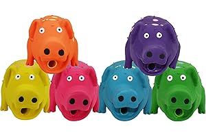 Multipet's Polka Dot Pig Dog Toys