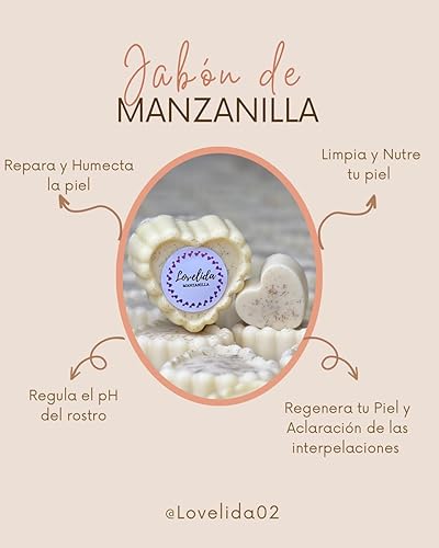 Miniatura 2 de Jabón de Manzanilla Lovelida