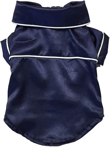 Suministros para mascotas Ropa para mascotas Pijama de Bulldog Francés de Seda Suave Pijama para Perros Pequeños Shih Tzu Cachorro Gato Ropa Jumpers disponible en Yaxa El Salvador