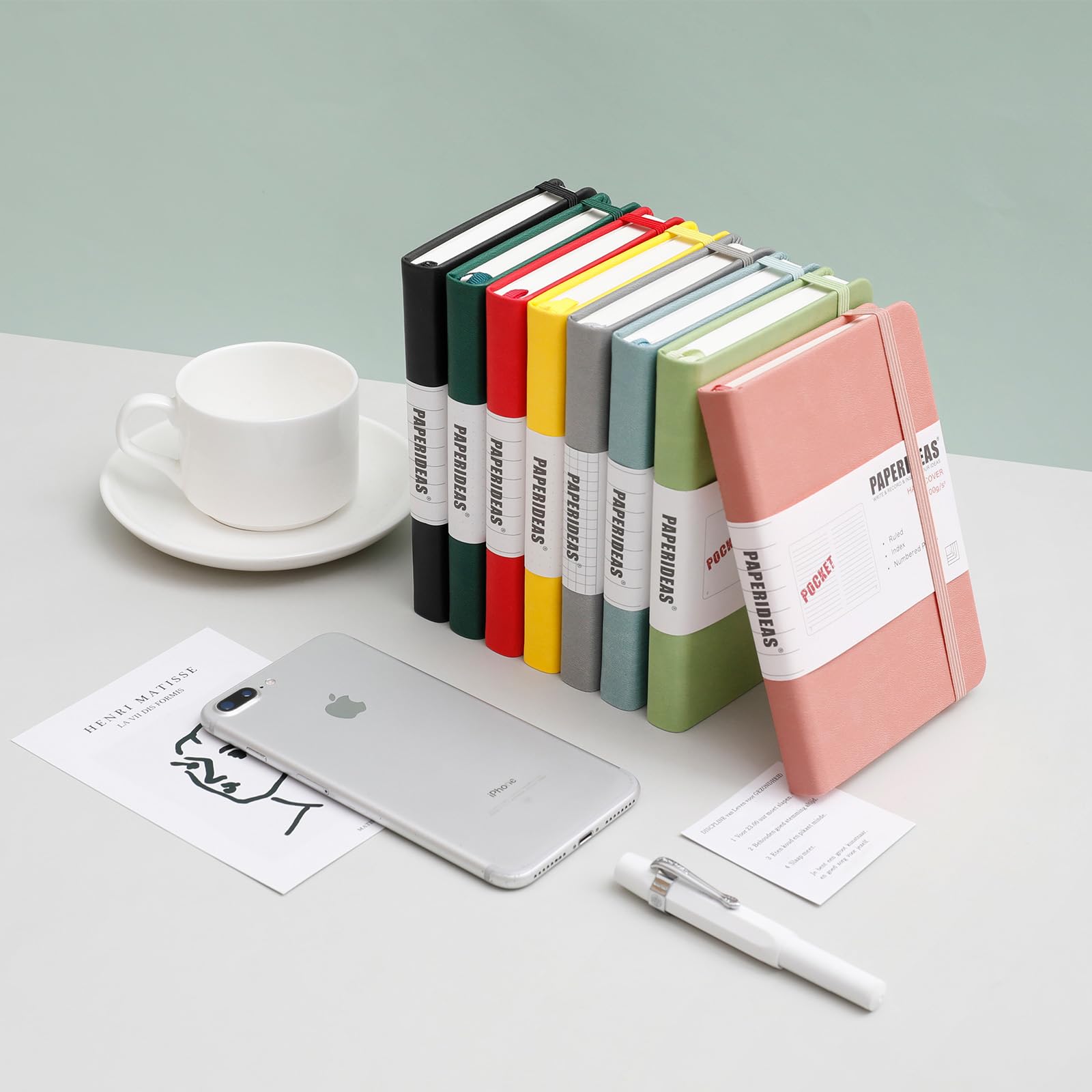 Amazon | PAPERIDEAS ノート クラシック ノートブック ハード