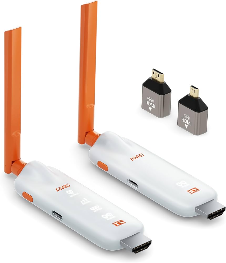 Amazon | ワイヤレスHDMI 送受信機 1TX+1RXセット HDMI 無線 LED Amazon | ワイヤレスHDMI 送受信機 1TX+1RXセット HDMI 無線 LED