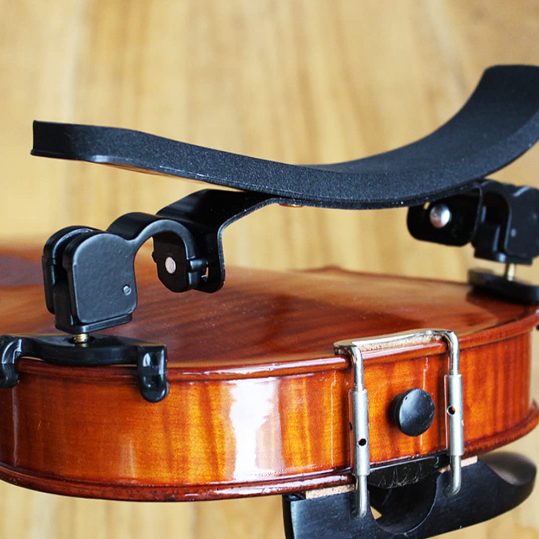 Violin -schulterruhe Einstellbare Zusammenklappbare Kinnkissen Für 4/4 4/3 Geigenzubehör Bequem