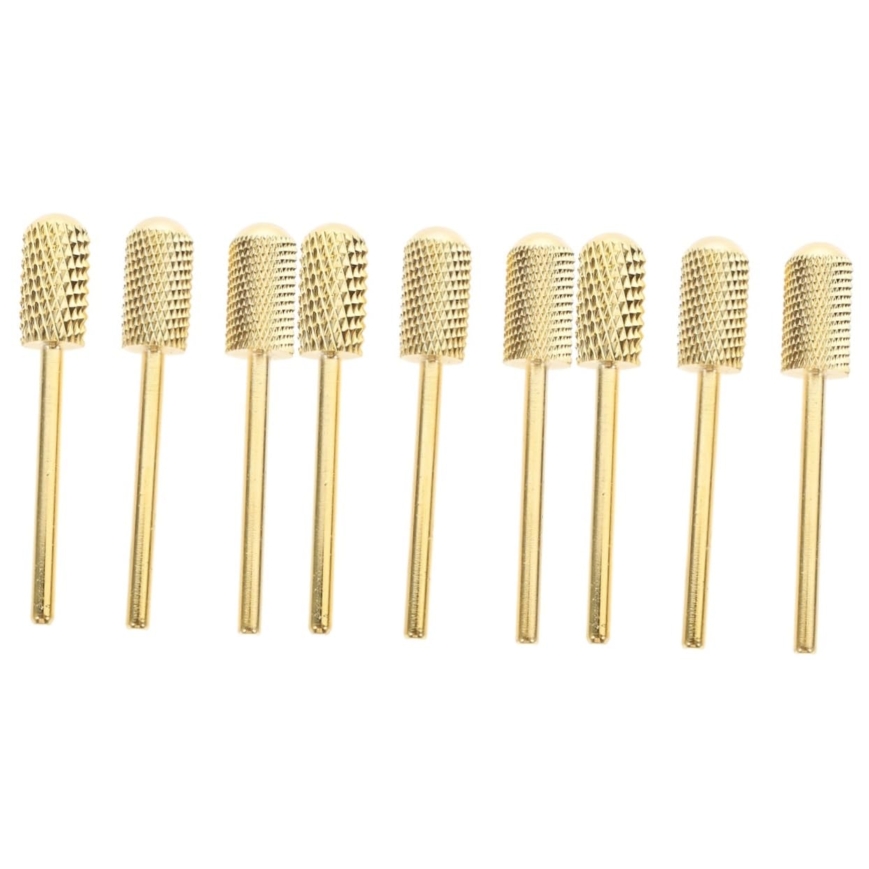 FOMIYES Meche Ongle 9 Pièces Morceaux D'ongles Chevilles Outils Manucure Forets Carbure Mèche à Ongles Forets Acryliques Forets Pour Ongles Alliage L'acier Tungstène Fournitures Pour Les Ongles