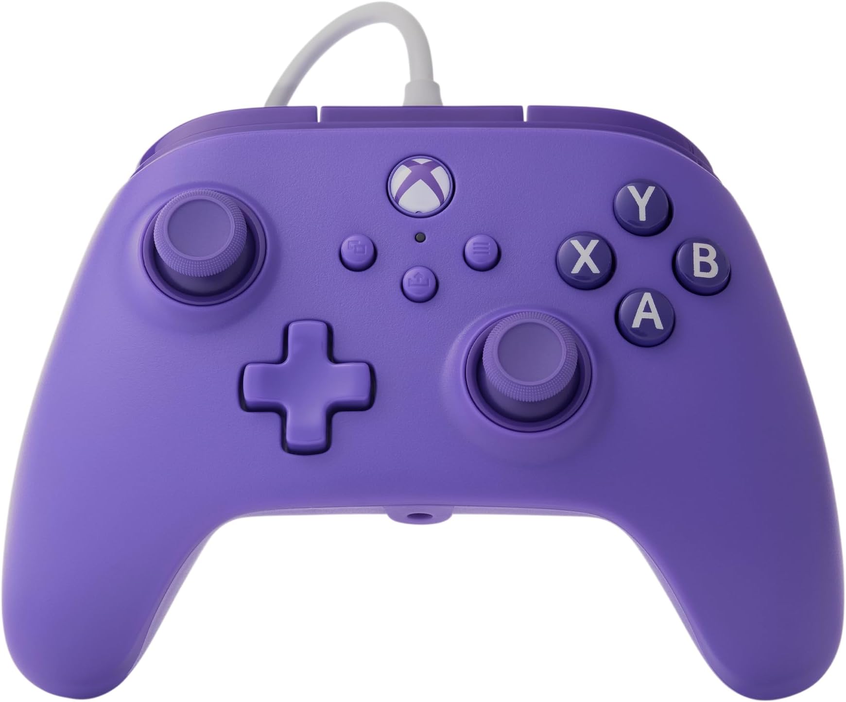 PowerA Wired Controller for Xbox Series X|S - Violet, gamepad, video game/gaming controller, works with Xbox One, Officially Licensed