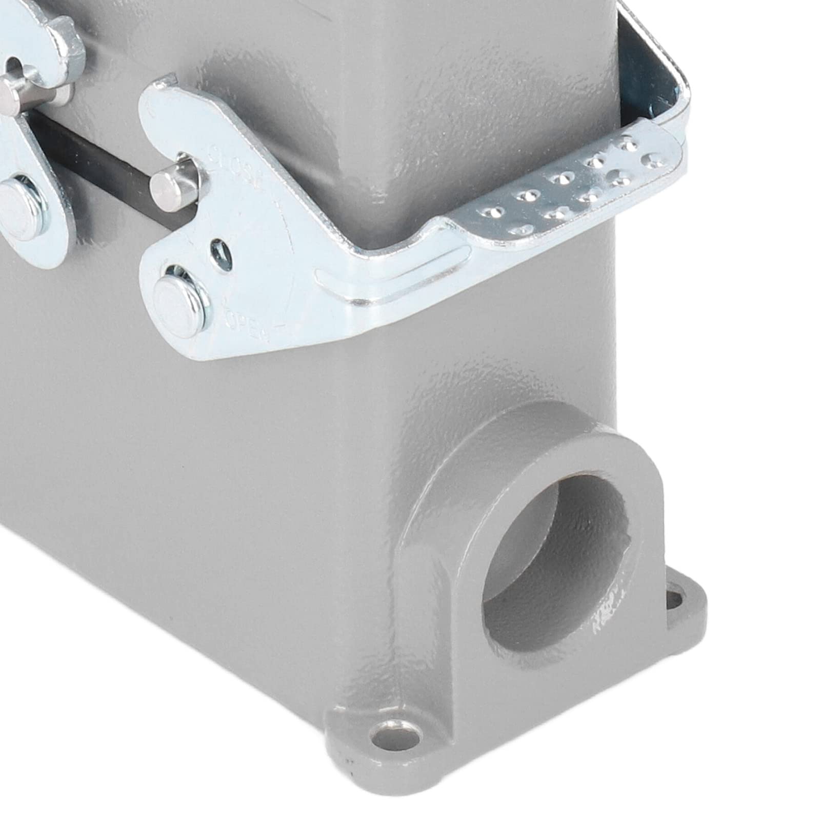 Prostokątne Złącze Heavy Duty IP65 16A 500V Wodoodporne Złącze Trudnopalne Połączenie śrubowe HDC-HE-010-4-PG16