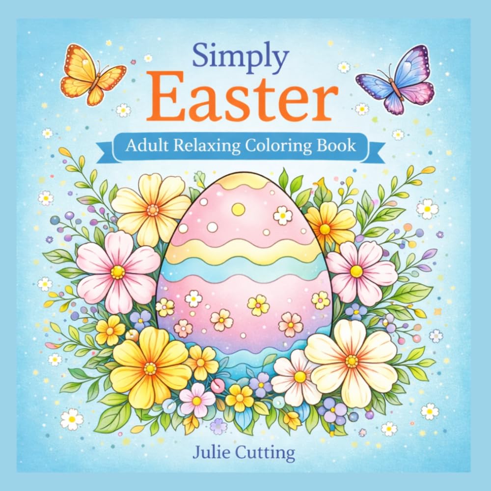 Simply Easter: Adult Coloring Book