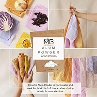 Vista 3 de MB Herbals Polvo de alumbre de 100 gramos (3.5 oz) Desodorante Después del afeitado Tela de cuero y papel mortal Uso externo solo