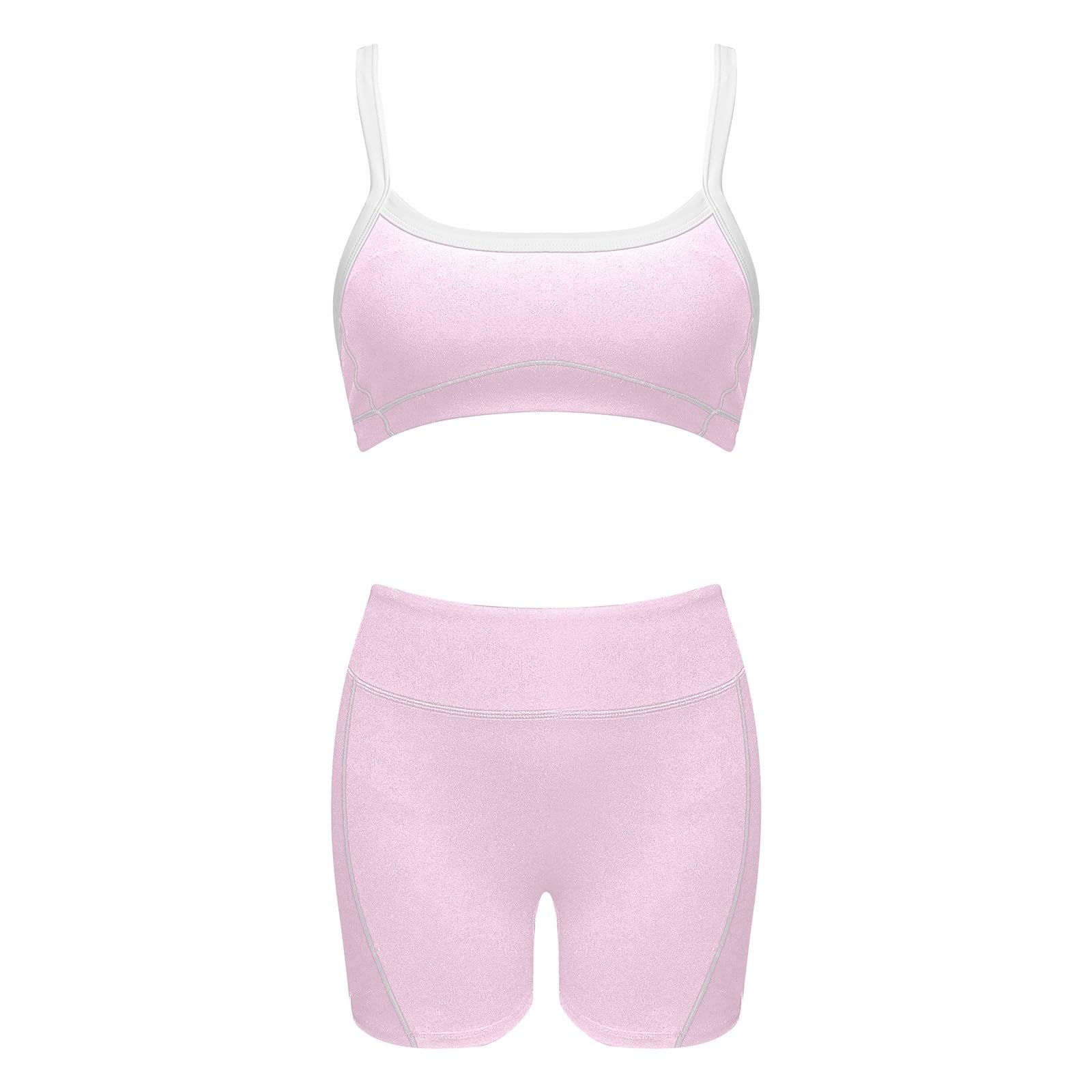 Generisch Set aderente da yoga da donna, ideale per la corsa all'aria aperta, abbigliamento sportivo per il tempo libero, abbigliamento sportivo per la primavera