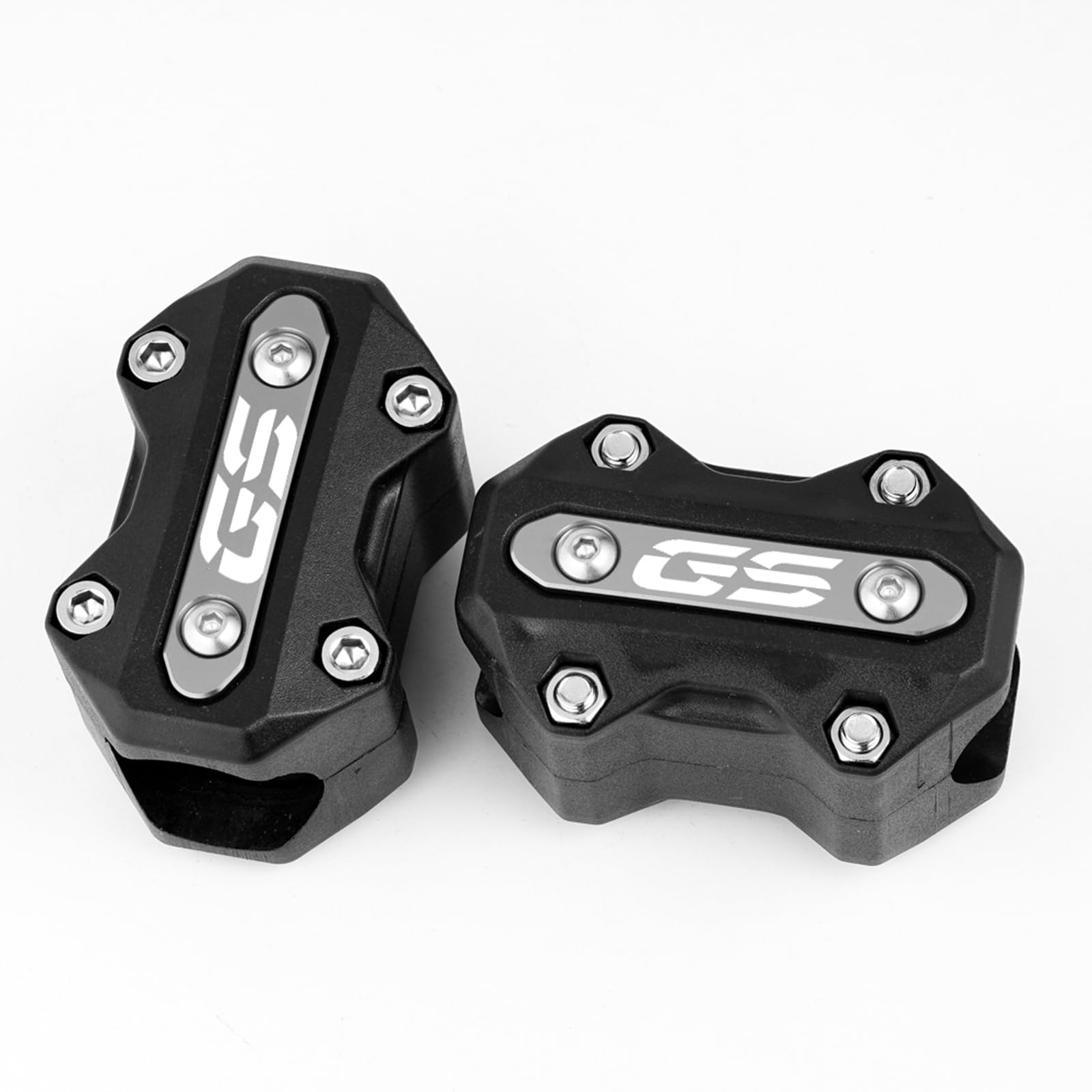 Universale Accessori moto per R1250GS R1200GS LC ADV F850GS F750GS F650GS G310GS Barra Anticollisione Protezione Paraurti Blocco Decorativo (Grigio)