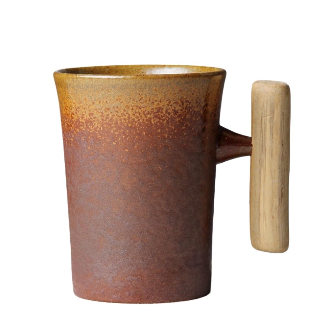 Duże ceramiczne kubki do kawy, Zestaw filiżanek i spodków do herbaty w różnych stylach(Style-2 a)