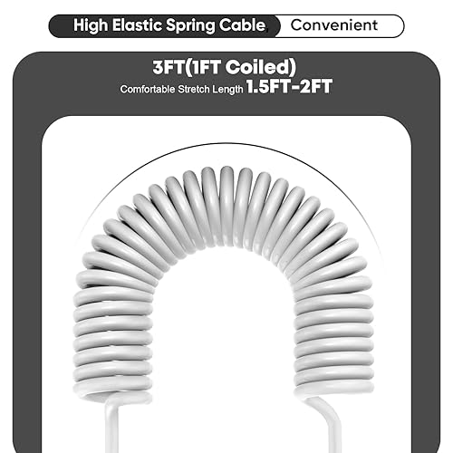 Miniatura 5 de Cargador de coche de 38 W para Apple Watch, cargador rápido USB C para automóvil PD&QC3.0 adaptador de carga de doble puerto, cable USB-C a