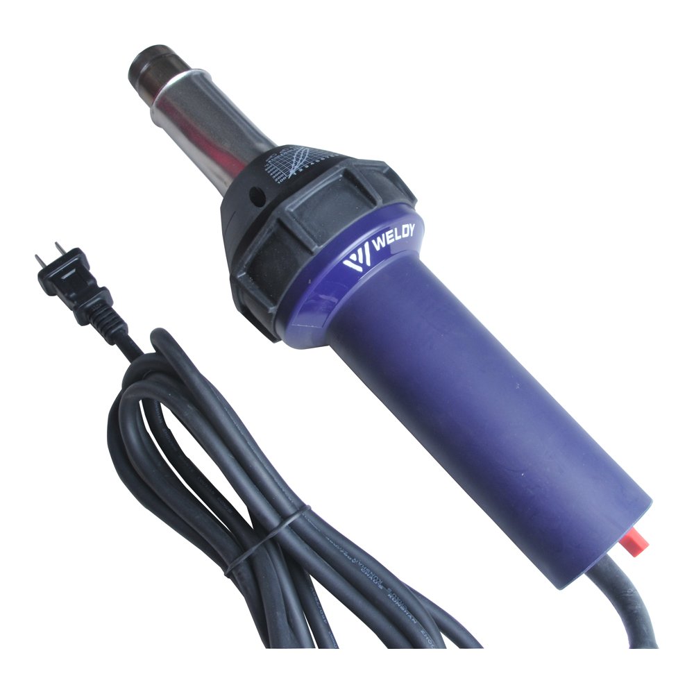 US Stock - 1600W 110V Hot Blast Torch Overlap Heat Guns Welding Gun Welder Pistol Tool Kit — view 9