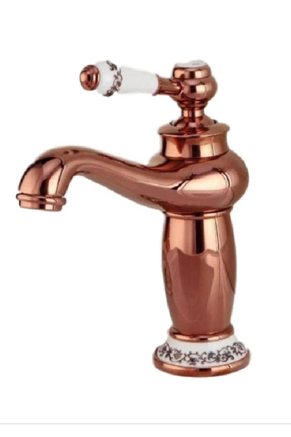 Amazon | 【SCGEHA】 アンティーク 蛇口 シングルレバー 混合水栓 水道