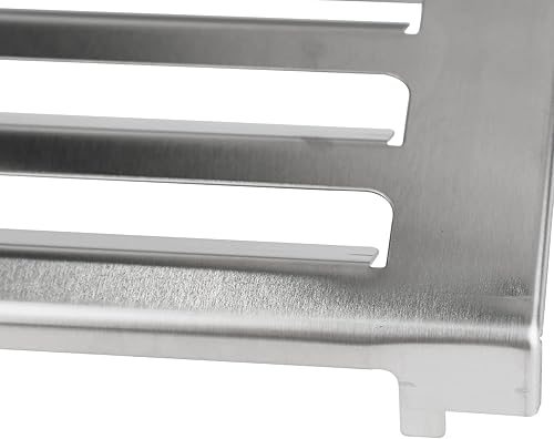 Miniatura 5 de Uniflasy 7622 Deflector de calor para Weber Genesis 300 Series, Genesis E310 E320 E330 S310 S320 S330 Parrilla Partes con Perillas de Control