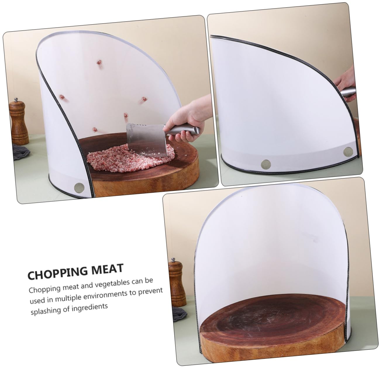 SOLUSTRE 1Pc Chopping Board Design for Kitchen Protection Easy Installation Space Saving Practical