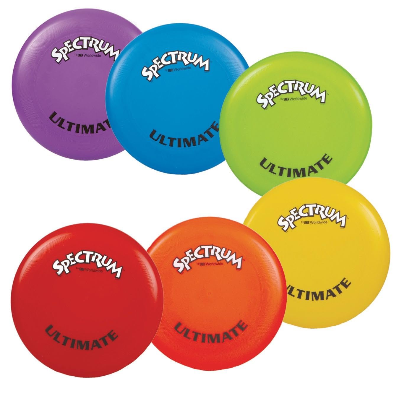 Amazon.co.jp: Spectrum Ultimate Flying Disc, 28cm , Set of 6