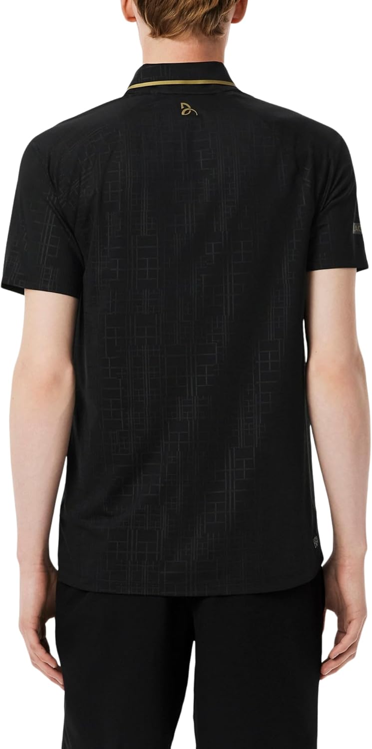 Lacoste Men's Ultra-Dry Branded Stripe Tennis Polo - Image 2