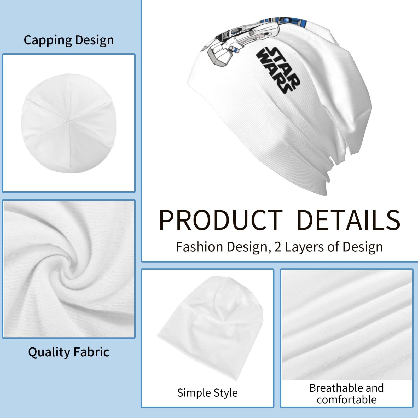 未発売 スターウォーズ R2-D2 大人用 ニット帽 切手可