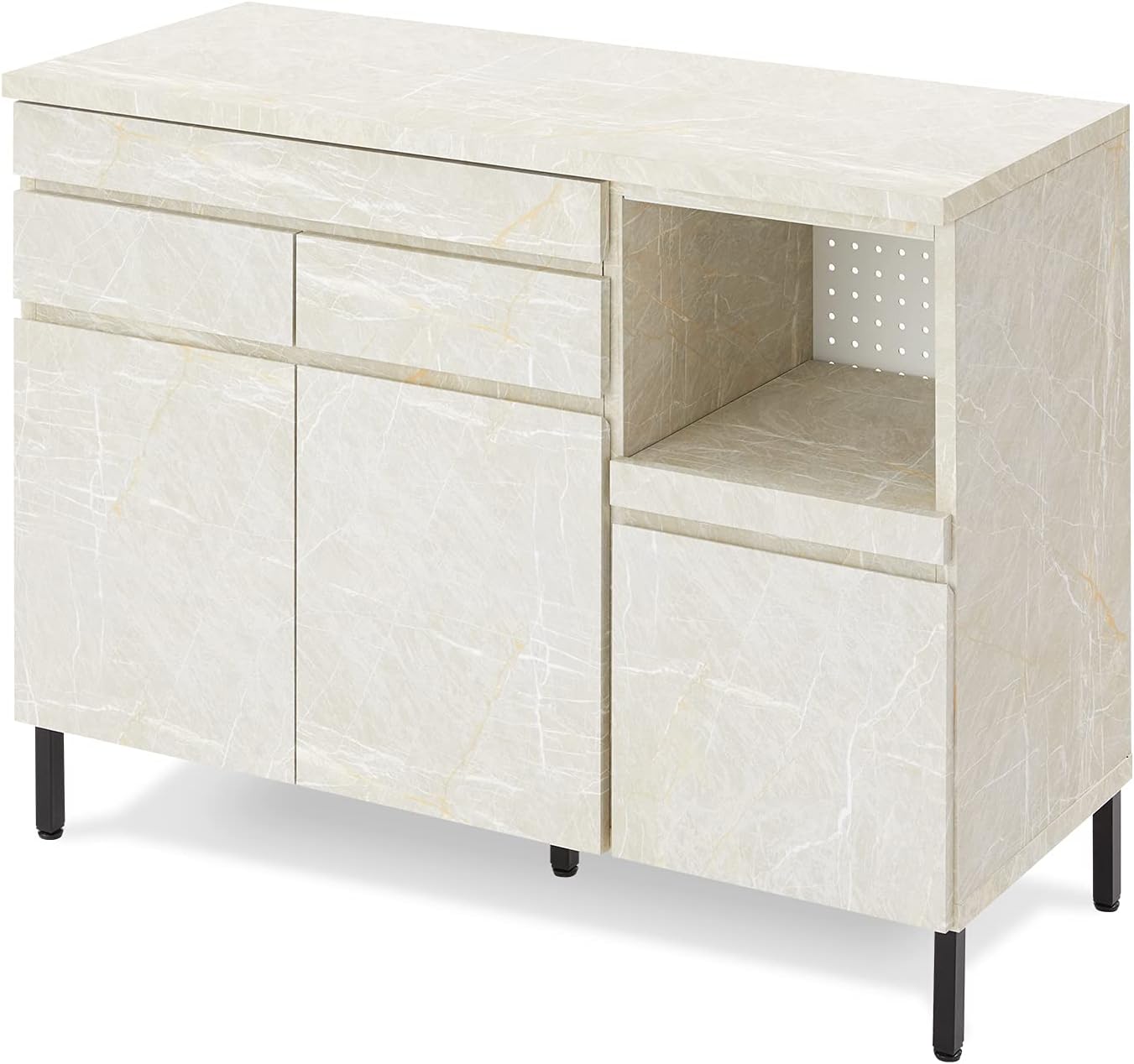 LOWYA ロウヤ キッチンカウンター キッチンボード 食器棚 キッチン収納