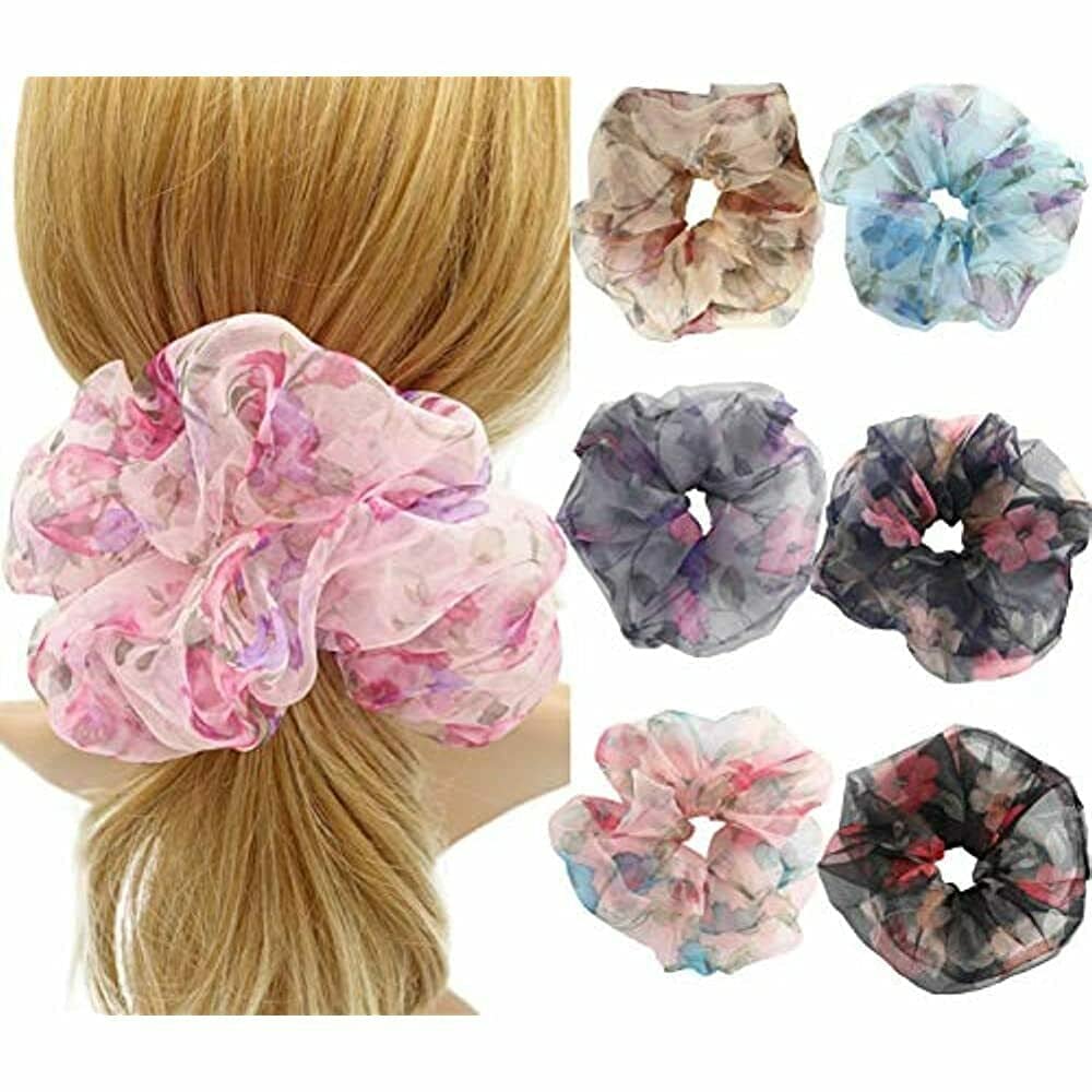 See full amazon price history chart for BAKEFY 6 PIECES ORGANZA Colorful Elastic Hair Bands Organza Hair Scrunchies Ponytail Holder NEW BAKEFY 6 PIECES ORGANZA Colorful Elastic Hair Bands Organza Hair Scrunchies Ponytail Holder NEW (B098QZXF99) Amazon Price History, Amazon Price Tracker