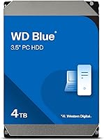 WD 4TB Blue PC Internal Hard Drive HDD - 5400 RPM SATA 6Gb/s, 256MB Cache, 3.5" WD40EZAX Reliable Storage
