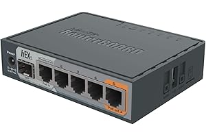 MikroTik hEX S Gigabit Ethernet Router: Optimize Your Network with SFP Connectivity
