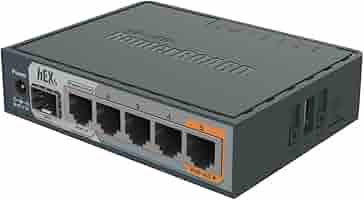 Mikrotik hEx S 有線LANルータ Amazon.com: Mikrotik hEX S Ethernet LAN Black Wired Router