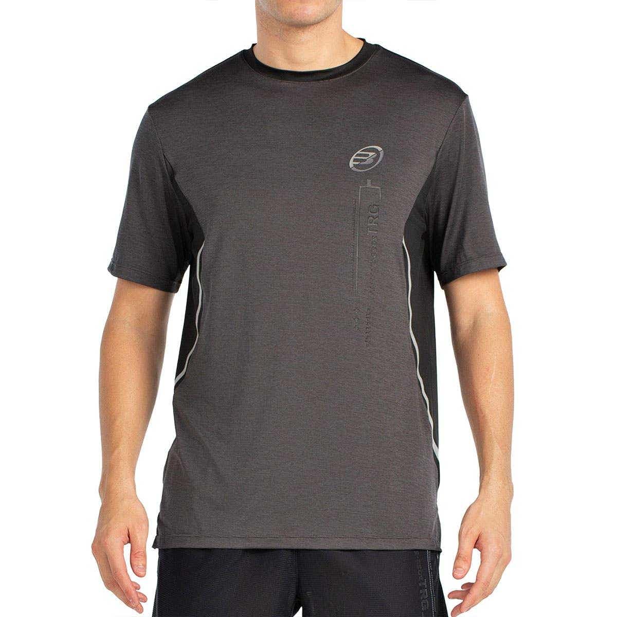 Bullpadel Men's Grey Becerre Short Sleeve T-Shirt Xl