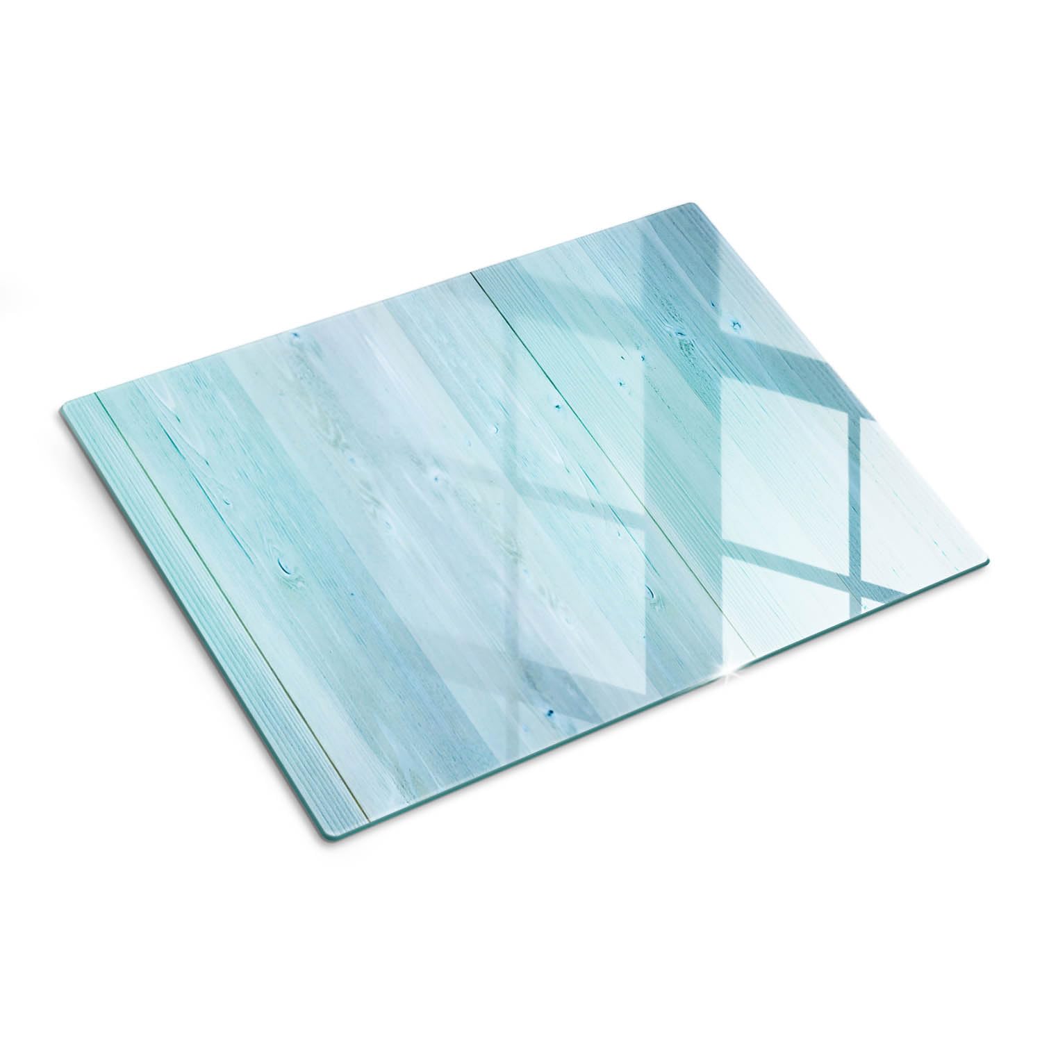 Protezione per piano di lavoro e tagliere in vetro 40x30 cm Lavagne blu