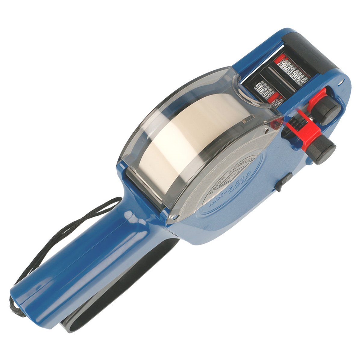 García de pou Étiqueteuse Numérique 2 Lignes 8+8 Digits 25,5X6X16 Cm Bleu Plastique - 1 unités