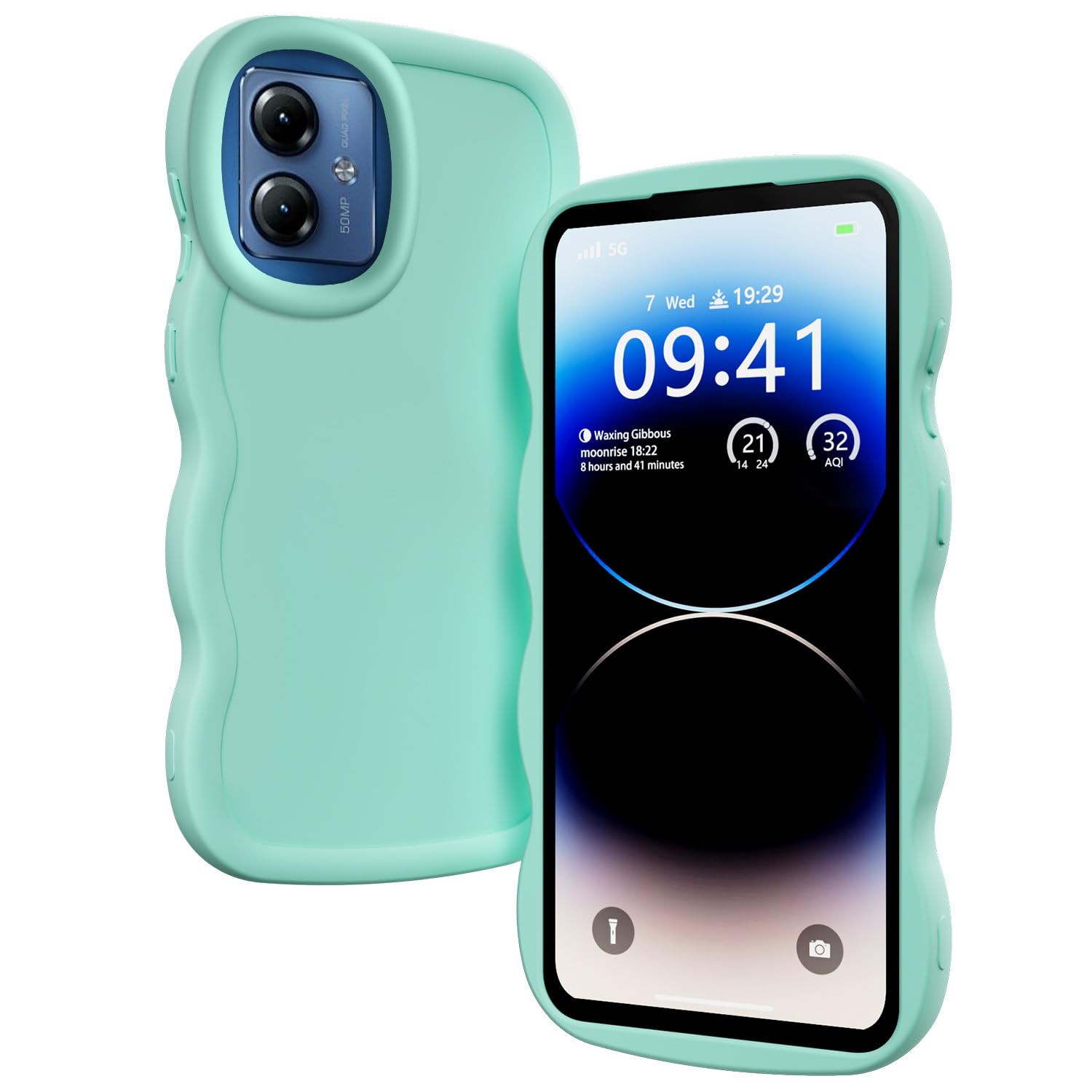 Custodia In Silicone Antishock Per Motorola Moto G13 Design Cani 05