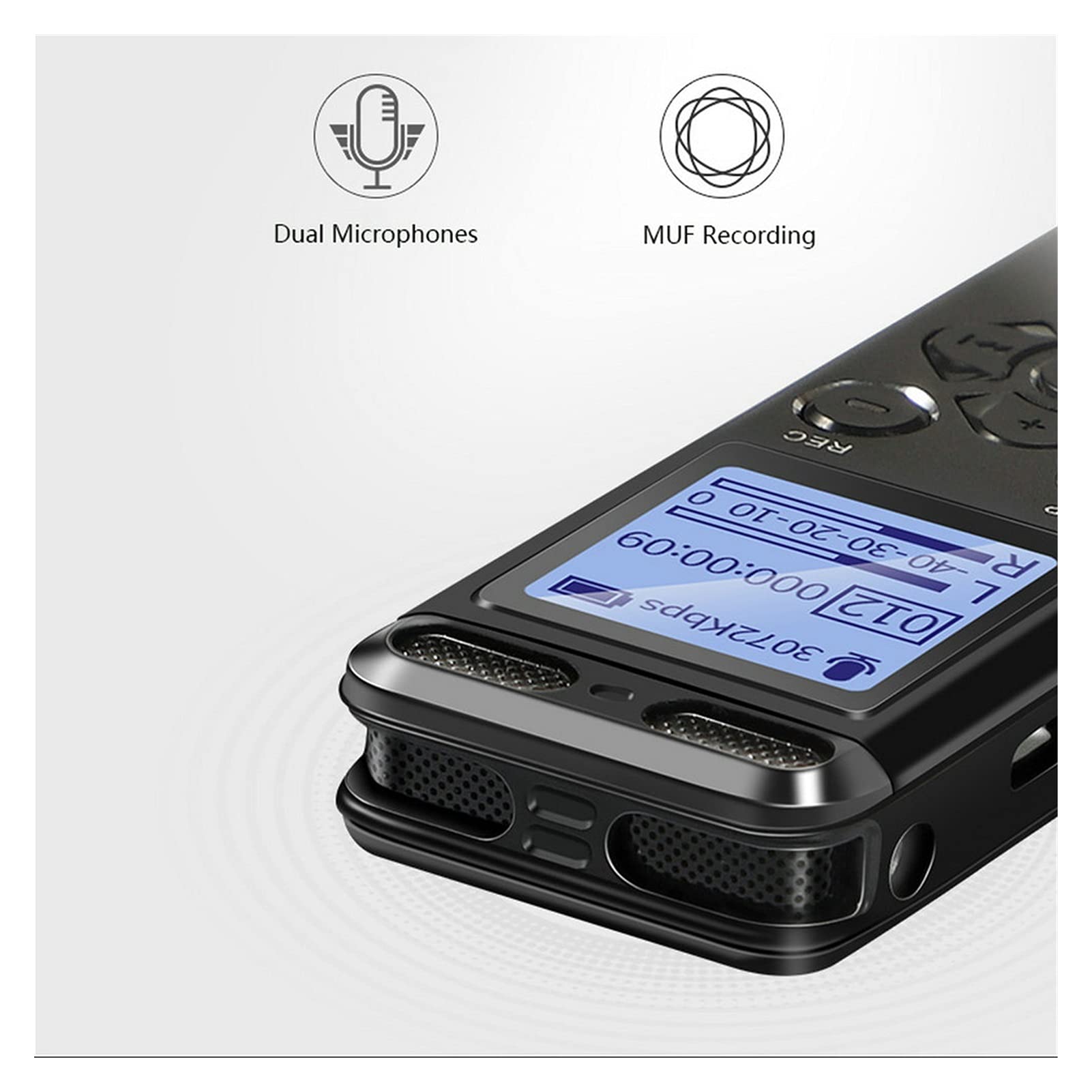 Mikrofon Profesjonalny głos aktywowany Digital Voice Audio Recorder 1 6 GB 32G USB. Nagrywanie długopis non-stop 72HR PCM. Zewnętrzny mikrofon V36.Do konferencji wideo, nagrywania, klasy online, dom